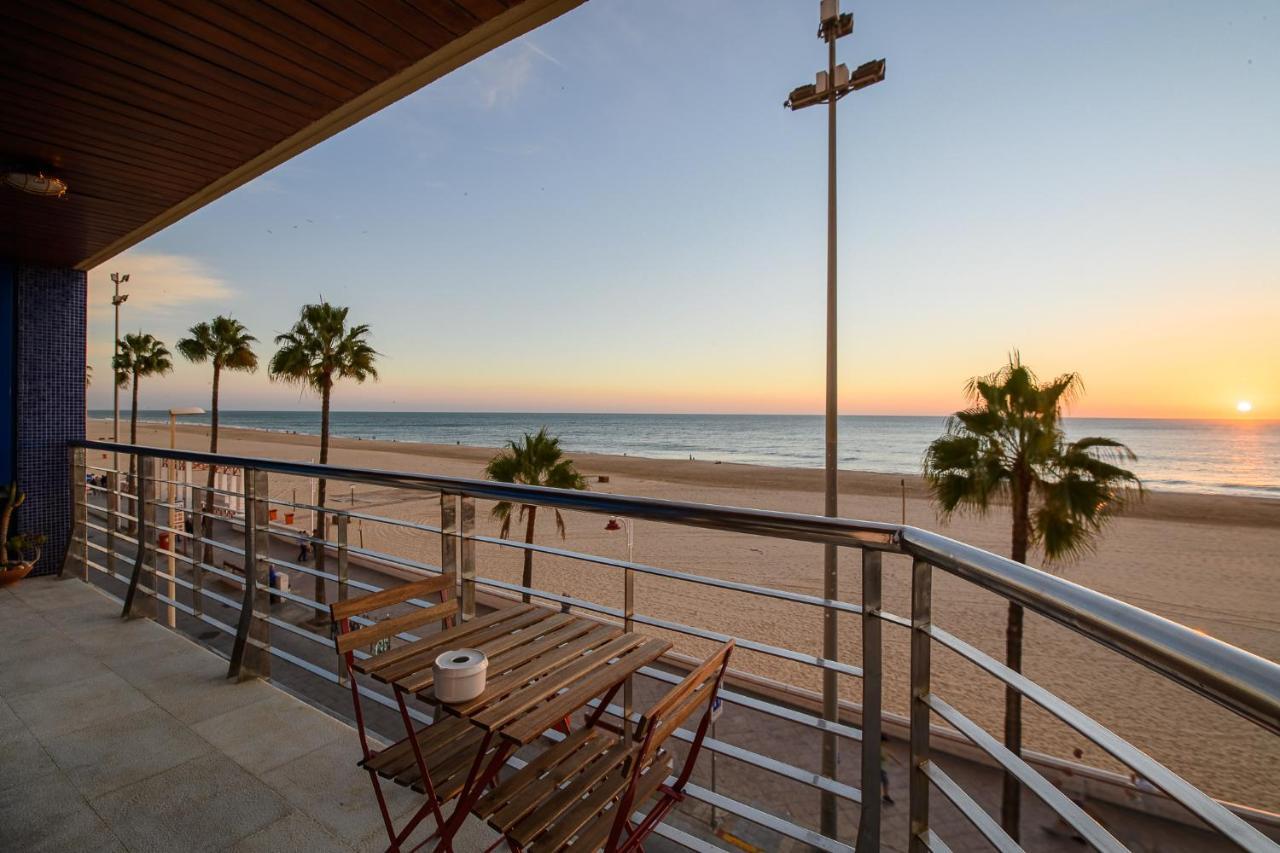 Preciado Apartamento Con Vistas Frontales Al Mar Cádiz Exterior foto
